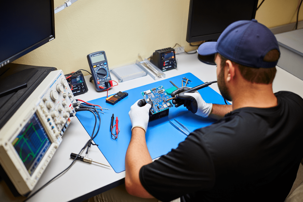 Процесс ремонта техники Vestel в vestel-servis