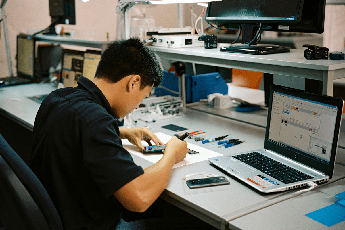 Процесс ремонта техники Vestel в vestel-servis